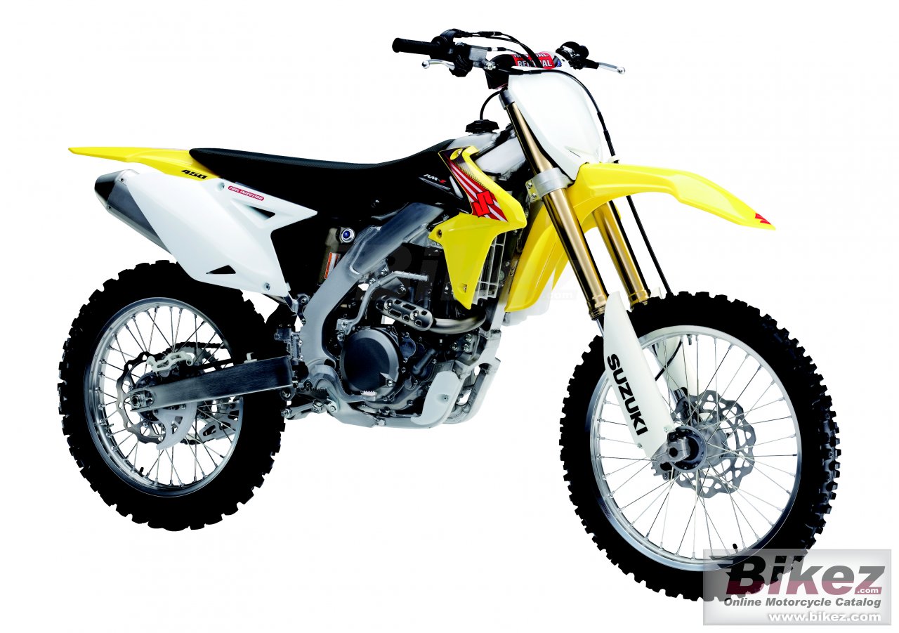 Big Suzuki rm-z450 picture and wallpaper from Bikez.com